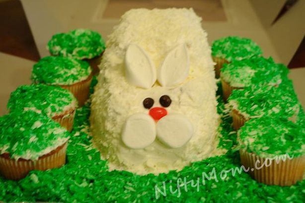 easter bunny cake pictures. make an Easter Bunny Cake