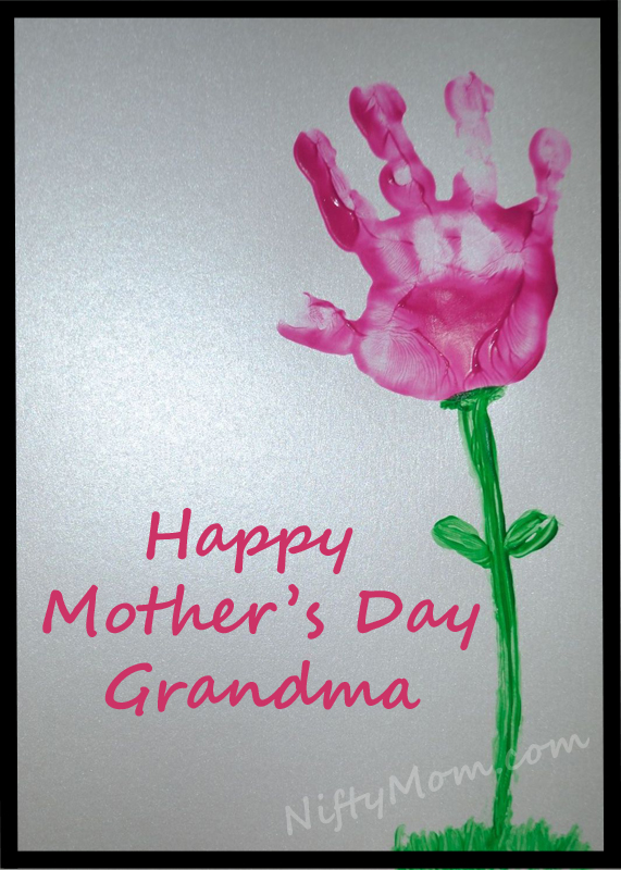 handprint mothers day