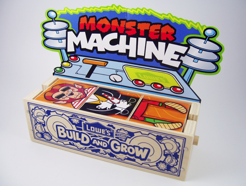 Lowes Kids Workshop Monster Machine