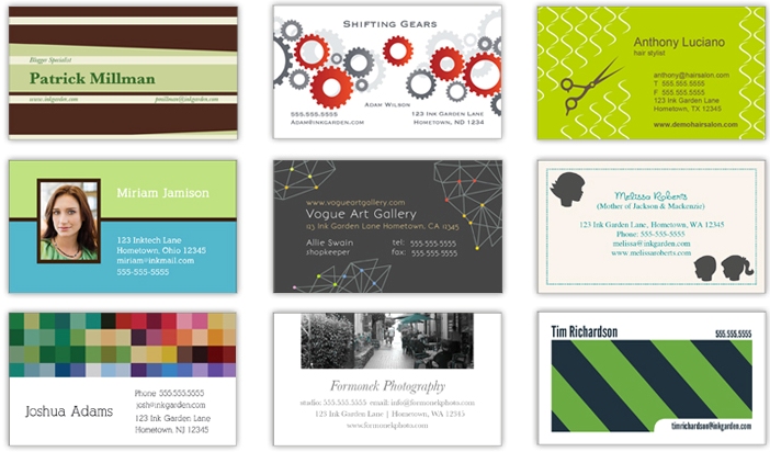 inkgardenbizcards inkgardenbizcards