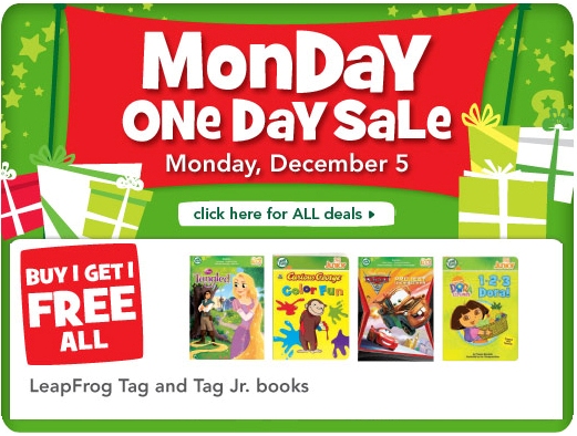 Toys R Us One Day Sale Monday