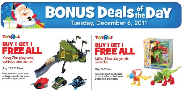 Toys R Us Day of Deals Tuesday 