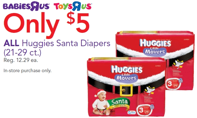 Santa Diapers Deal