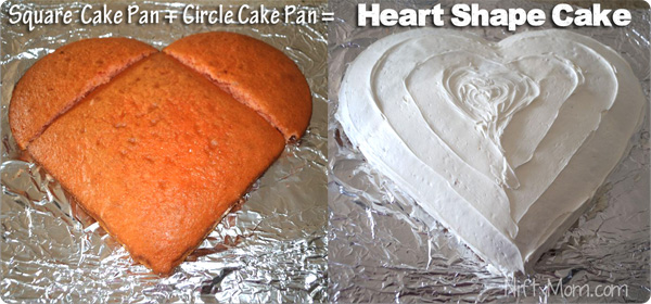 How to Make a Heart Shaped Cake