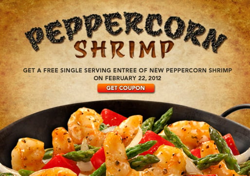 Panda Express Free Peppercorn Shrimp Panda Express Free Peppercorn Shrimp
