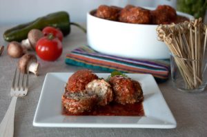 Mushroom-Meatballs