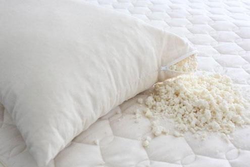 Natural Shredded Latex Pillow for Savvy Rest