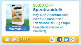 Spectracide Coupon Printable coupon for Weed Killer or Bug Spray