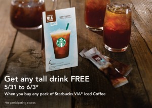FREE Drink at Starbucks June