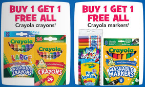 Toys R Us Crayola Buy 1 Get 1 Free