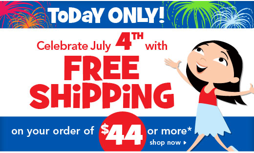Toys R Us FREE Shipping 4th of July Sale
