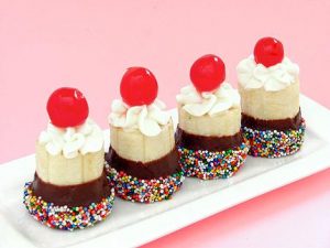 Banana Split Mini Bites Recipes