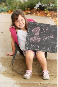 First Day of School Photo Ideas