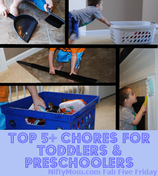 Chores for Toddlers and Preschoolers