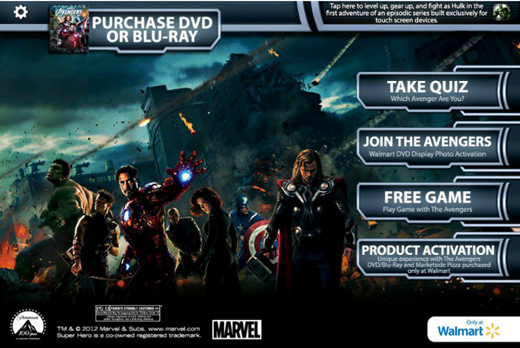 Avengers Augmented Reality App #MarvelAvengersWMT