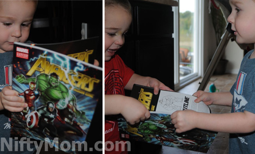 Avengers Graphic Novel with DVD Combo at Walmart #MarvelAvengersWMT
