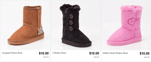Toddler Boots on Totsy October Sale on Toddler Winter Boots