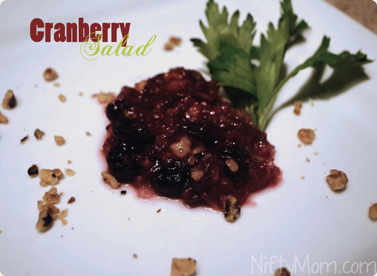 How to Make Easy Cranberry Salad