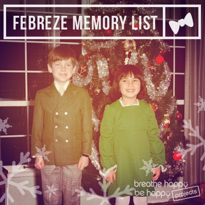 Febreze Memory List on Facebook