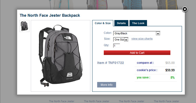 NorthFace Backpack on #CookiesKids #CBias