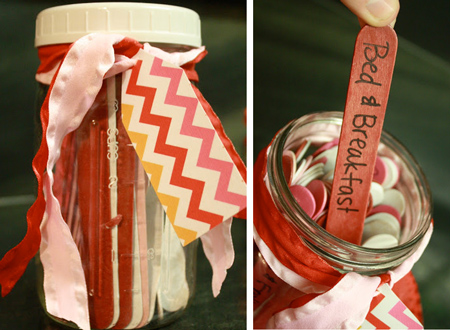 DIY Valentine's Day Gift Date Night Jar