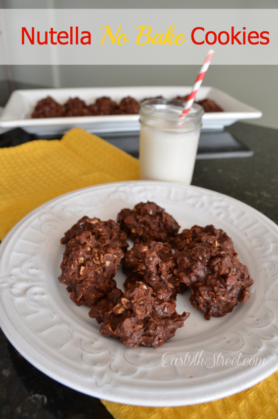 Nutella No Bake Cookies Nifty Mom