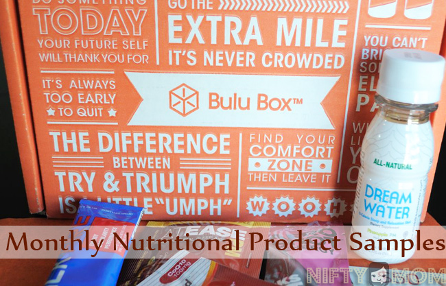 Bulu Box Monthly Nutritional Product Samples