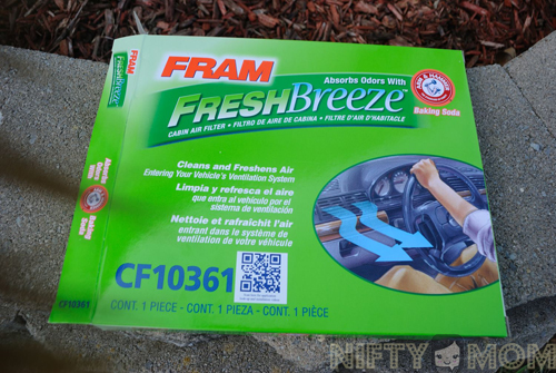 FRAM Fresh Breeze Cabin Air Filter #FresherCar #cbias