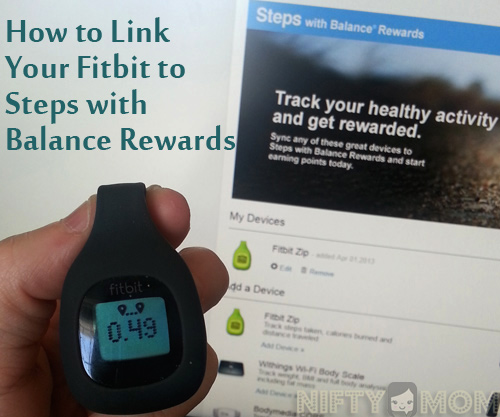 How to Link My Fitbit to Steps with Balance Rewards #BalanceRewards #cbias
