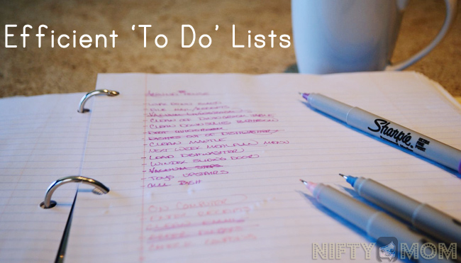 How to Make Efficient To Do Lists