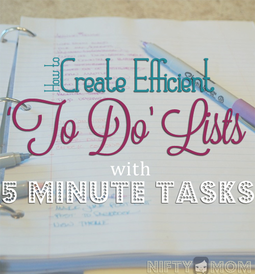 Tips for Creating 'To Do' Lists