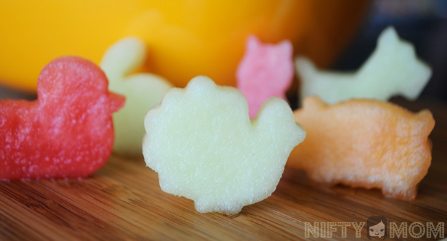 Mini Animal Cookie Cutters for Fruit