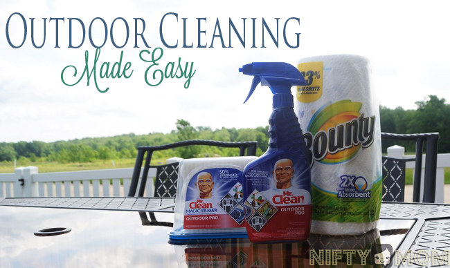 Outdoor Cleaning Tips #ReadyDoneClean