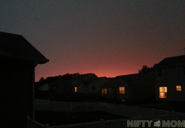 Sunset after the Storm  #STLStorms #STLWeather