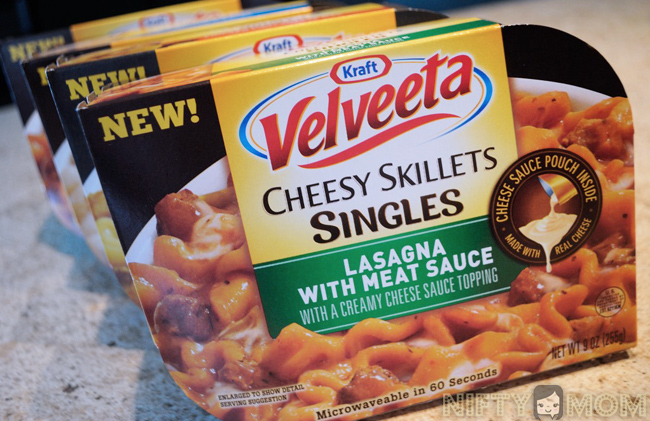 Velveeta Cheesy Skillets Singles #PersonalFeast #cbias #shop