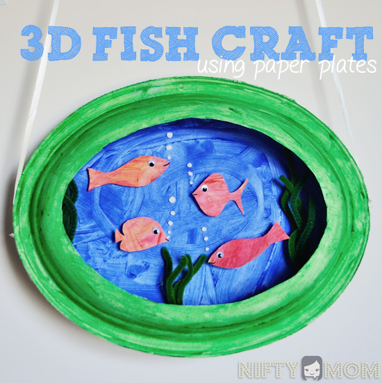 Fish Paper Plates 