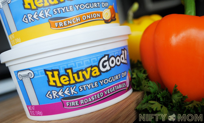 The New Heluva Good! Greek Style Yogurt Dips #HVGgoesGreek