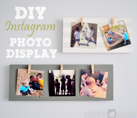 DIY Instagram Photo Display #WalgreensApp #cbias #shop