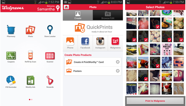 Printing Instagram Photos with the #WalgreensApp #cbias #shop