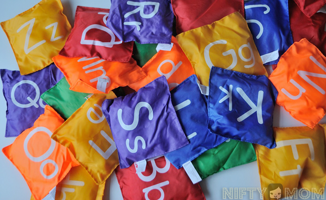 Oriental Trading Alphabet Bean Bags