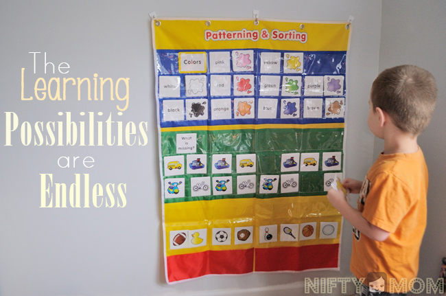 Oriental Trading Patterning and Sorting Pocket Chart