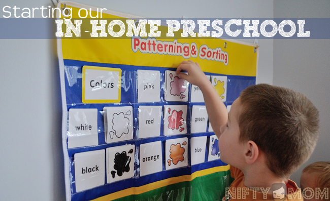 Starting an In-Home Preschool