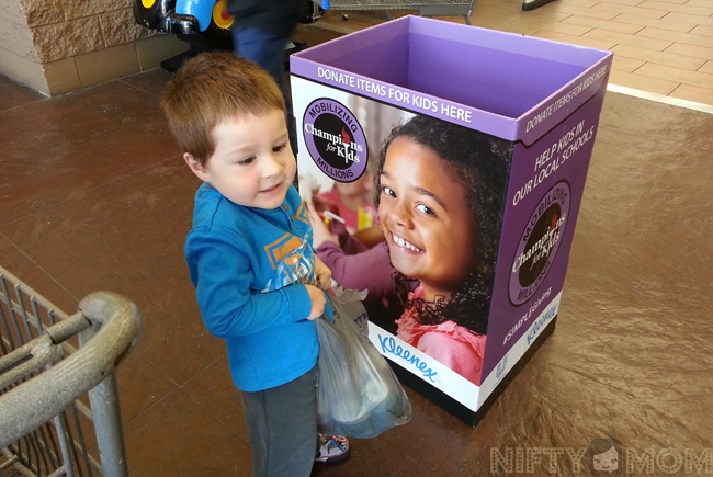 #SIMPLEGiving with Champions for Kids at Walmart #shop