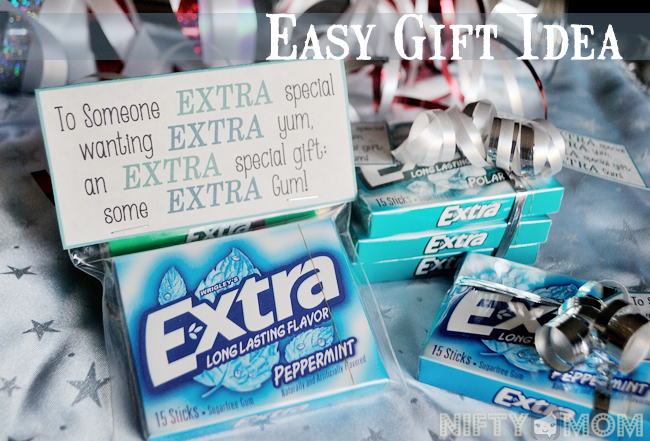 Extra Gum Gift Idea #GiveExtraGum