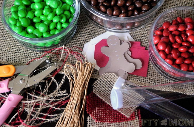 Supplies for Candy Tube Gifts with Printable Labels #HolidayMM #shop