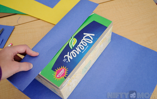 Making a Train Car from Kleenex Boxes