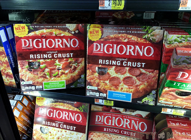 DiGiorno Pizza at Walmart on Rollback Pricing