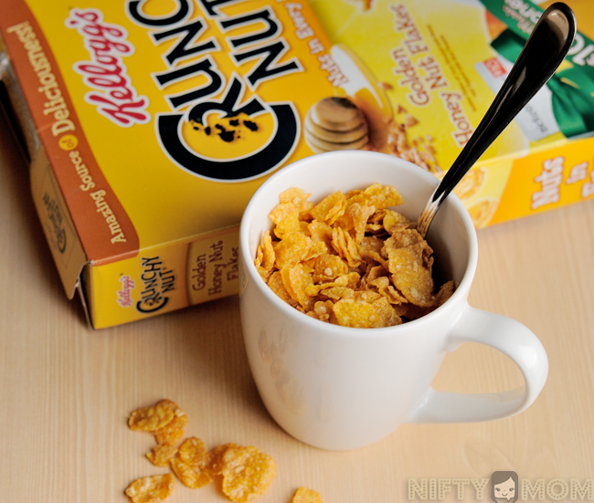 Kellogg's Cereal in a Mug #GreatStarts