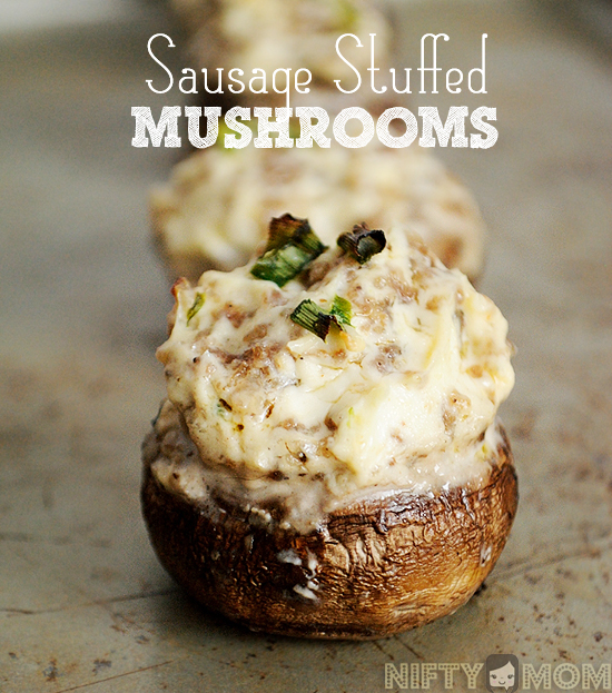 Sausage Stuffed Mushrooms Recipe
