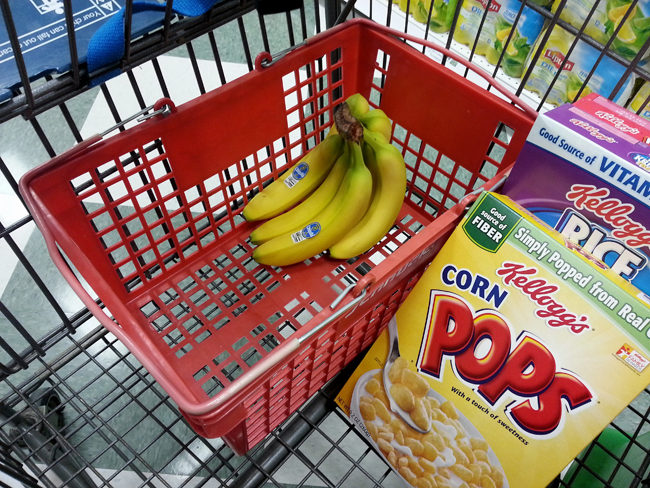 Put a Basket in the Cart for Produce